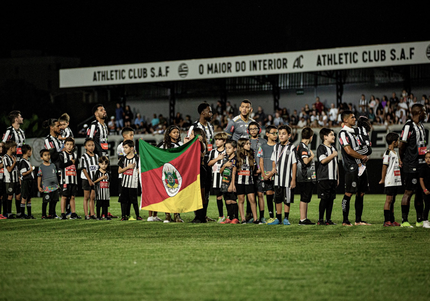 Athletic Club lidera a Série C com nove pontos conquistados em três jogos
