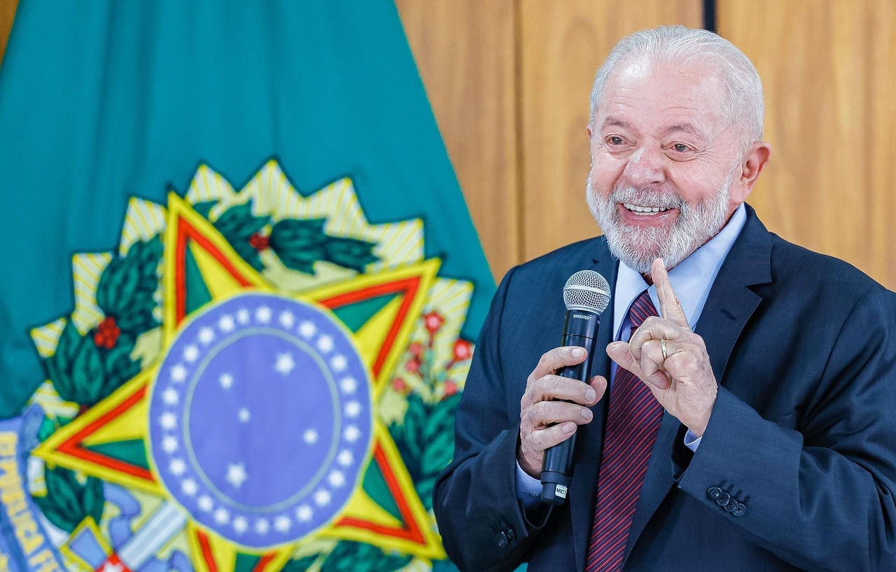 Presidente Lula, durante café com jornalistas, no Palácio do Planalto, em Brasília, falou sobre a greve dos servidores públicos