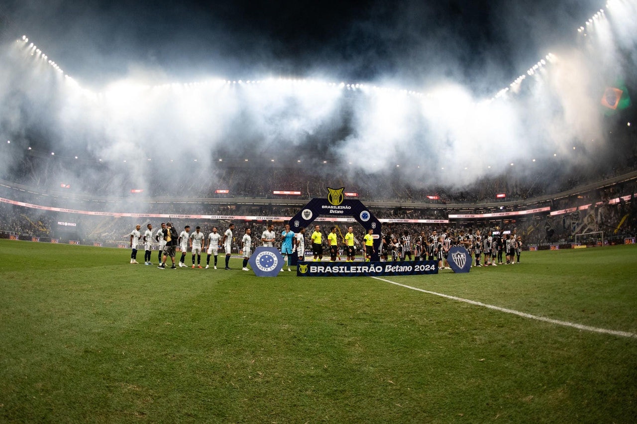 Atlético e Cruzeiro se enfrentaram na Arena MRV na última rodada do Brasileirão