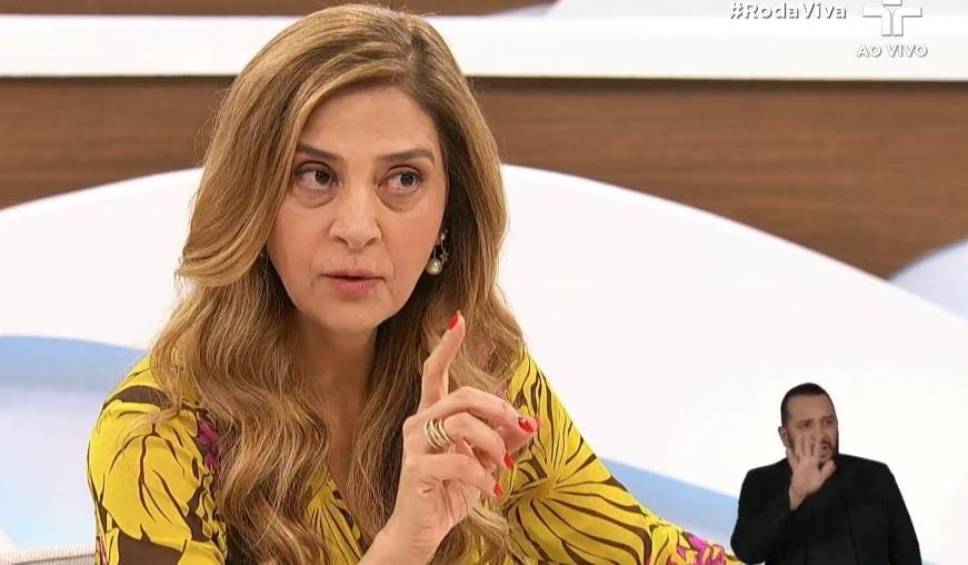 Leila Pereira participou do programa Roda Vida da TV Cultura na segunda-feira (22/4)