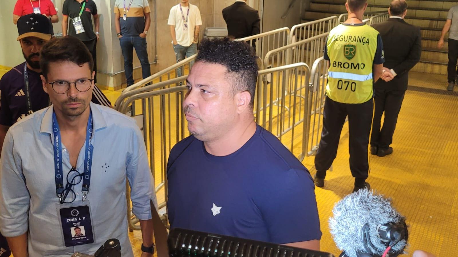Ronaldo, sócio majoritário da SAF do Cruzeiro