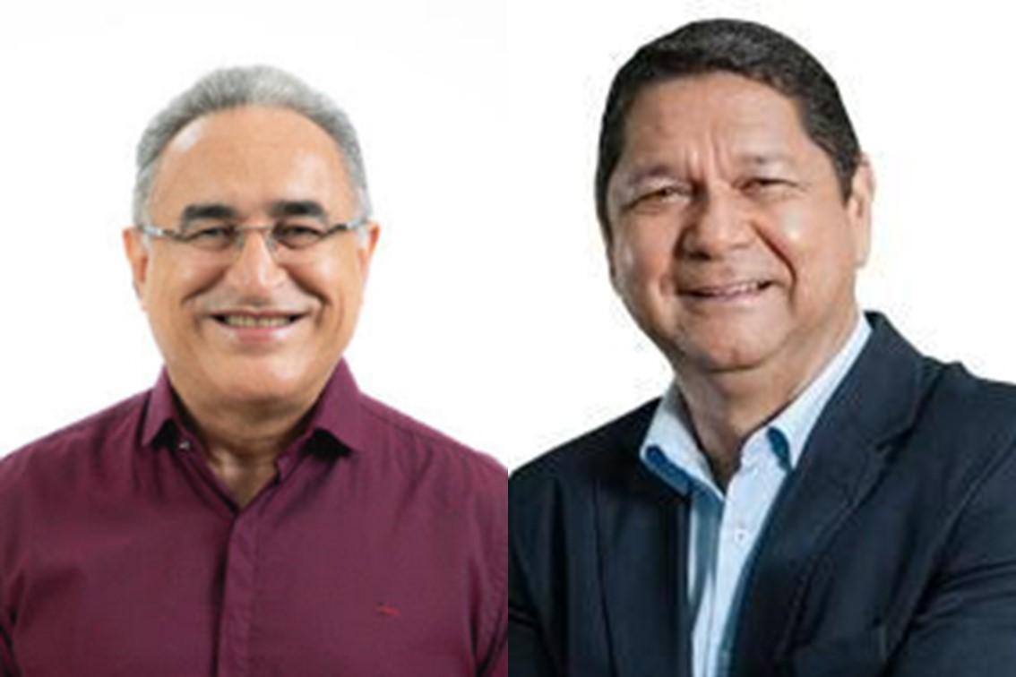 Edmilson Rodrigues (PSOL) e Delegado Eguchi (Patriota).