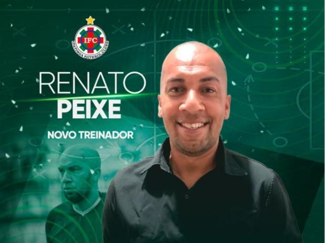 Renato Peixe foi anunciado nesta semana como técnico do Ipatinga