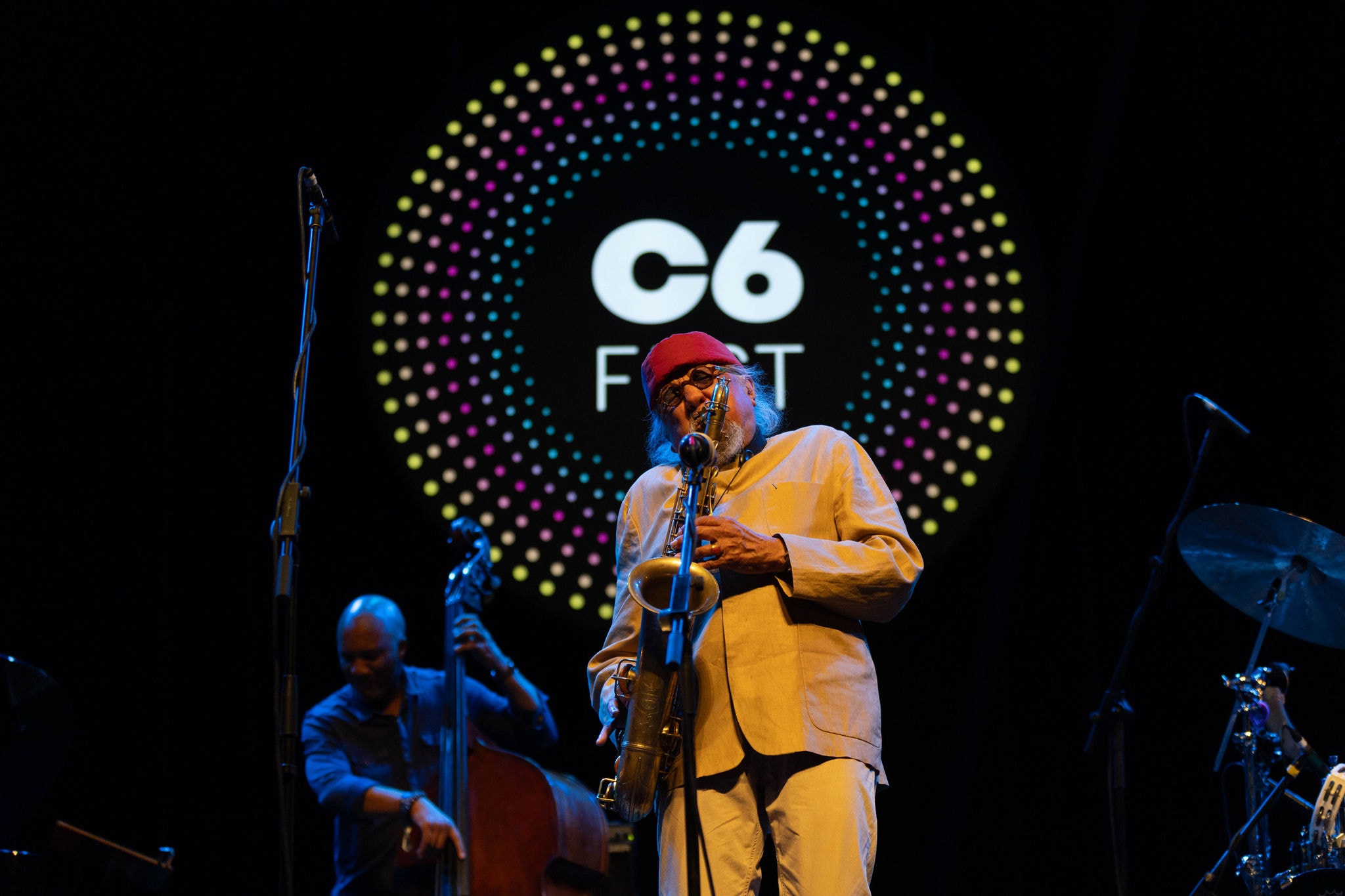 Aos 86 anos, Charles Lloyd e seu quarteto deram um espetáculo de jazz no C6 Fest