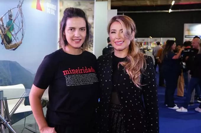 Aline Glaeser e Rúbia Coser, diretoras do Travel Next Minas 